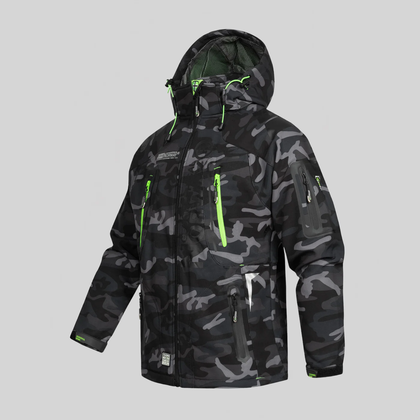 Geographical Norway TECHNO CAMO Homme - Softshell - Image 10