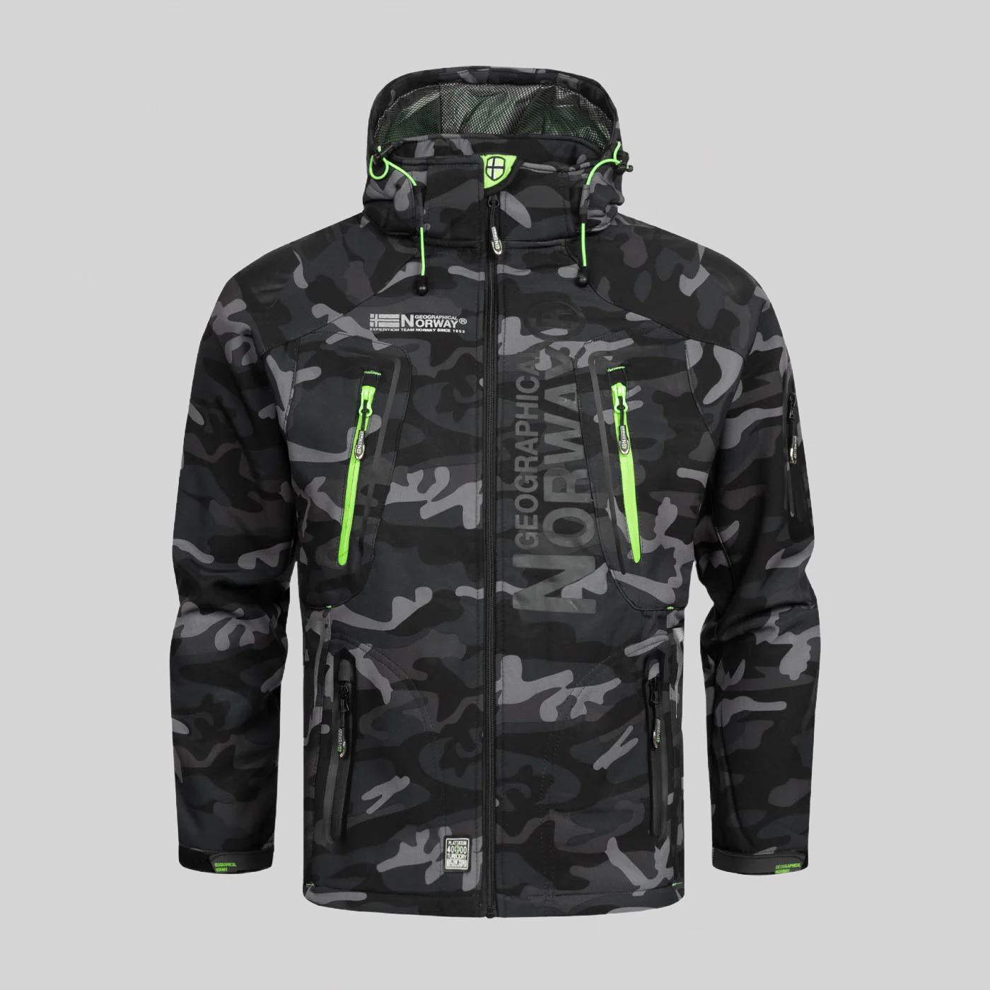 Geographical Norway TECHNO CAMO Homme - Softshell - Image 12